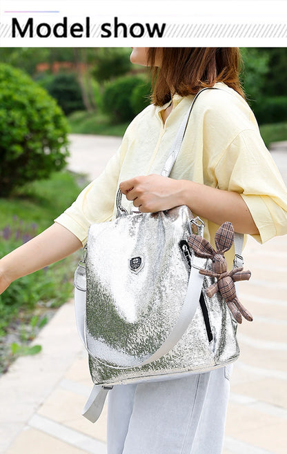 Anti Theft Women Backpacks Large Capacity Soft Leather Casual Shoulder Bag Bagpack