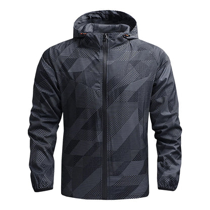 Mens Lightweight Windbreaker Windbreak Cotton Padded Down Jacket Men's High Quality