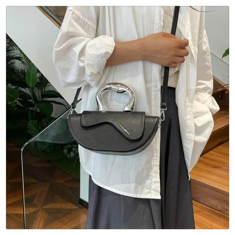 Solid Soft Shoulder Bag High Quality Bags for Women Hasp Interior Compartment Pu Women's Handbag