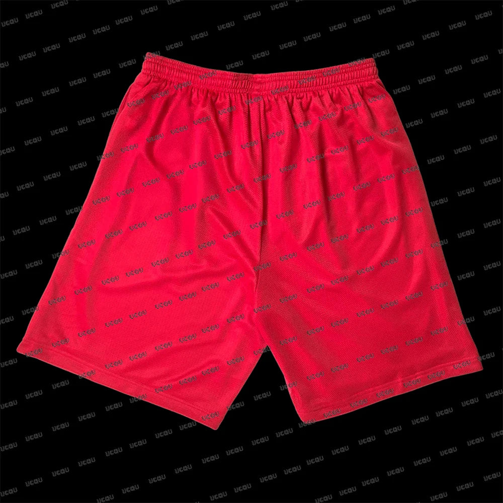 Summer New Arrivals Red Shorts For Women Billie World Tour Concert Same Style Short Pants Casual Quick Drying Beach Shorts