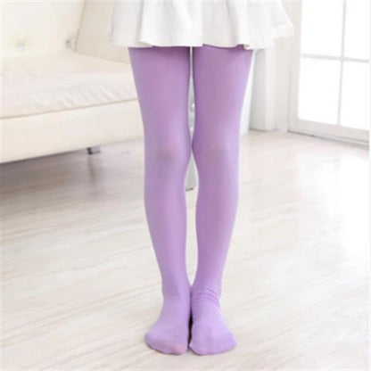 Girls Ballet Dance Tights Kids Nylon Leggings Gymnastics Dance Ballet Pantyhose Seamless