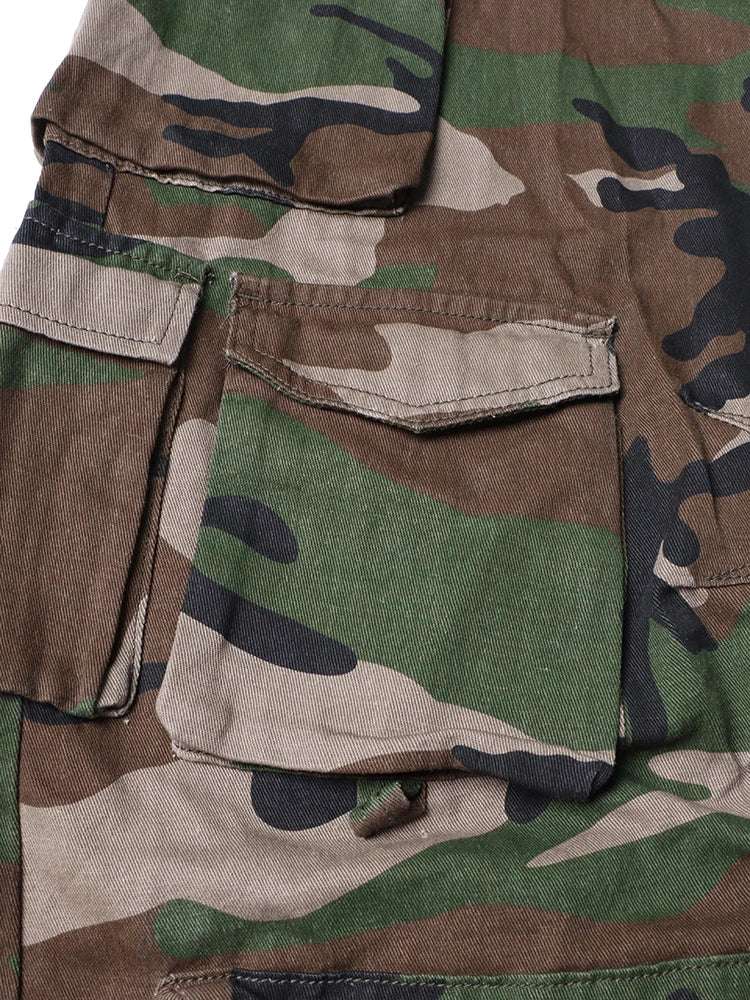 Cargo Jumpsuits Starpless Sleeveless High Waist Spliced Pockets Streetwear Camouflage / S Camouflage / XL ARMYGREEN / S Camouflage / S-Camouflage / XL-ARMYGREEN / S-ARMYGREEN / M-ARMYGREEN / L-ARMYGREEN / XL-Camouflage / M-Camouflage / L-
