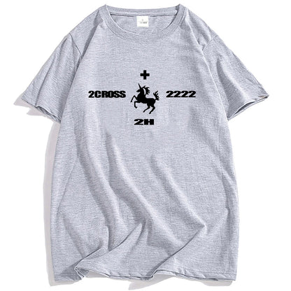 2hollis Rapper Grunge Unisex Streetwear Summer Short Sleeve T-shirt Loose Hip Hop Male T Shirt O-neck Fashion Men Women Tshirts