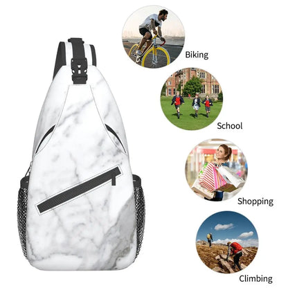 Sling Bag Watercolor Boho Dreamcatcher Daypack Crossbody Shoulder Backpack