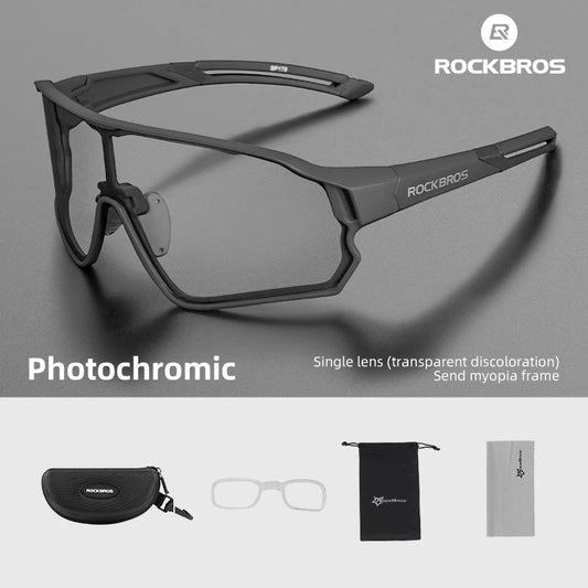 Photochromic MTB Road Bike Glasses UV400 Protection Sunglasses Ultra-light Sport Safe Eyewear Equipment
