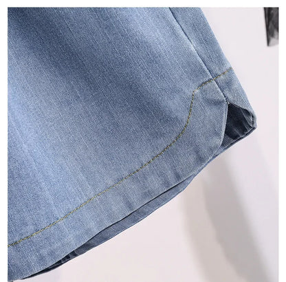 Plus Size Plus Size High Waist Wide Leg Hot Pants Women's Short Pants