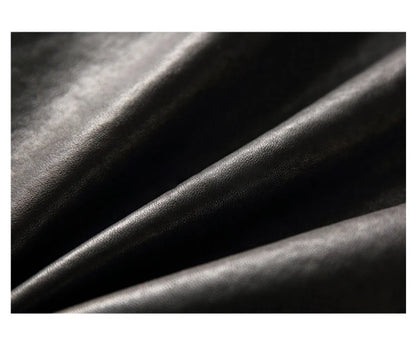 Mauroicardi Spring Autumn Luxury Elegant Cool Black Pu Leather Vest for Men with Hood Zipper Sleeveless Jacket Men Clothing 2023