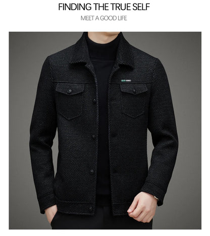 Casual Coat High Quality Lapel Trend Wear Top All