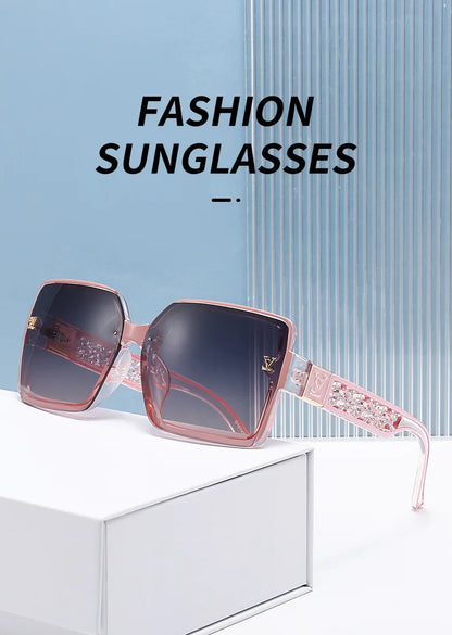 New Classic Fashion Sunglasses Women Luxury Glamour Men Brand Glasses Square Stylish Unisex UV400 Shades