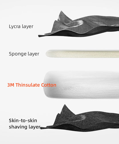 Cycling Gloves Tactical Gloves Thickened Pad Shockproof Breathable GEL Bike Motorcycle Winter Warmer Full Finger