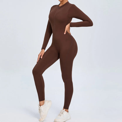 One-Piece Yoga Complete Sports Set Women Suits Gym Set Women's Training Siamese Fitness Suit Women Sportswear