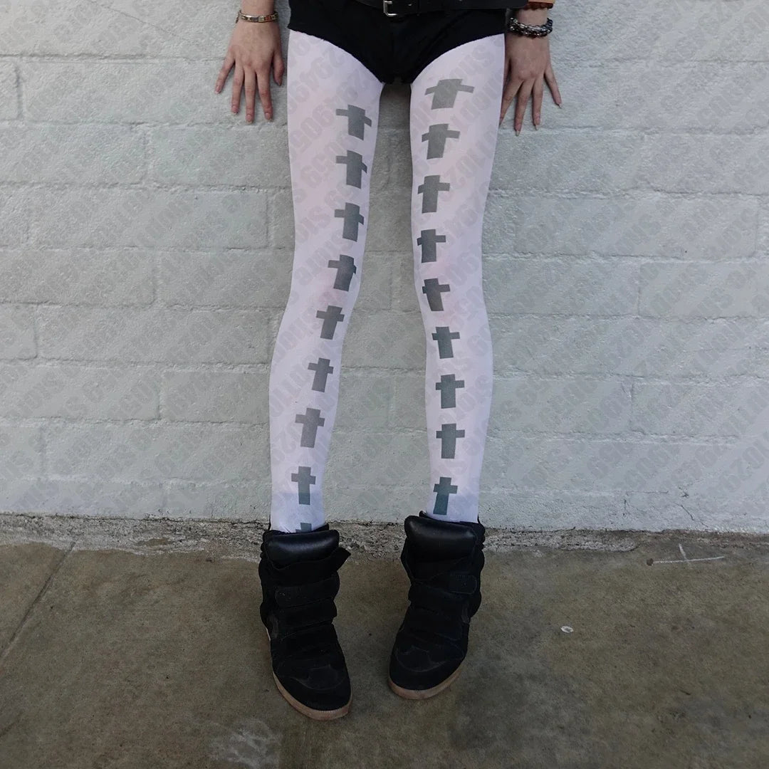 Goth cross Y2K Sweet Over Knee Long Nylon Calf Socks Thigh High Stockings 12 / One Size 13 / One Size 14 / One Size 12 / One Size-13 / One Size-14 / One Size-15 / One Size-16 / One Size-17 / One Size-18 / One Size-19 / One Size-4 / One Size-5 / One Size-6 / One Size-7 / One Size-8 / One Size-black / One Size-9 / One Size-10 / One Size-11 / One Size-C / One Size-B2 / One Size-B / One Size-A / One Size-D / One Size-1 / One Size-2 / One Size-3 / One Size-Khaki / One Size-White / One Size-