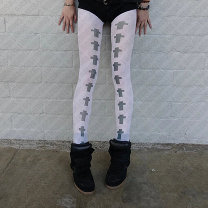 Goth cross Y2K Sweet Over Knee Long Nylon Calf Socks Thigh High Stockings 12 / One Size 13 / One Size 14 / One Size 12 / One Size-13 / One Size-14 / One Size-15 / One Size-16 / One Size-17 / One Size-18 / One Size-19 / One Size-4 / One Size-5 / One Size-6 / One Size-7 / One Size-8 / One Size-black / One Size-9 / One Size-10 / One Size-11 / One Size-C / One Size-B2 / One Size-B / One Size-A / One Size-D / One Size-1 / One Size-2 / One Size-3 / One Size-Khaki / One Size-White / One Size-