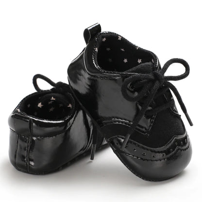 Baby Shoes Classic Soft Soled Sports Shoes 0-1 Year Old Baby Pre Walking Shoes Shoelaces