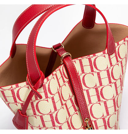 CH Large Capacity Daily Commuter Crossbody Bag Fashion Letter Print Design Ladies Temperament Shoulder Bag Versatile Premium
