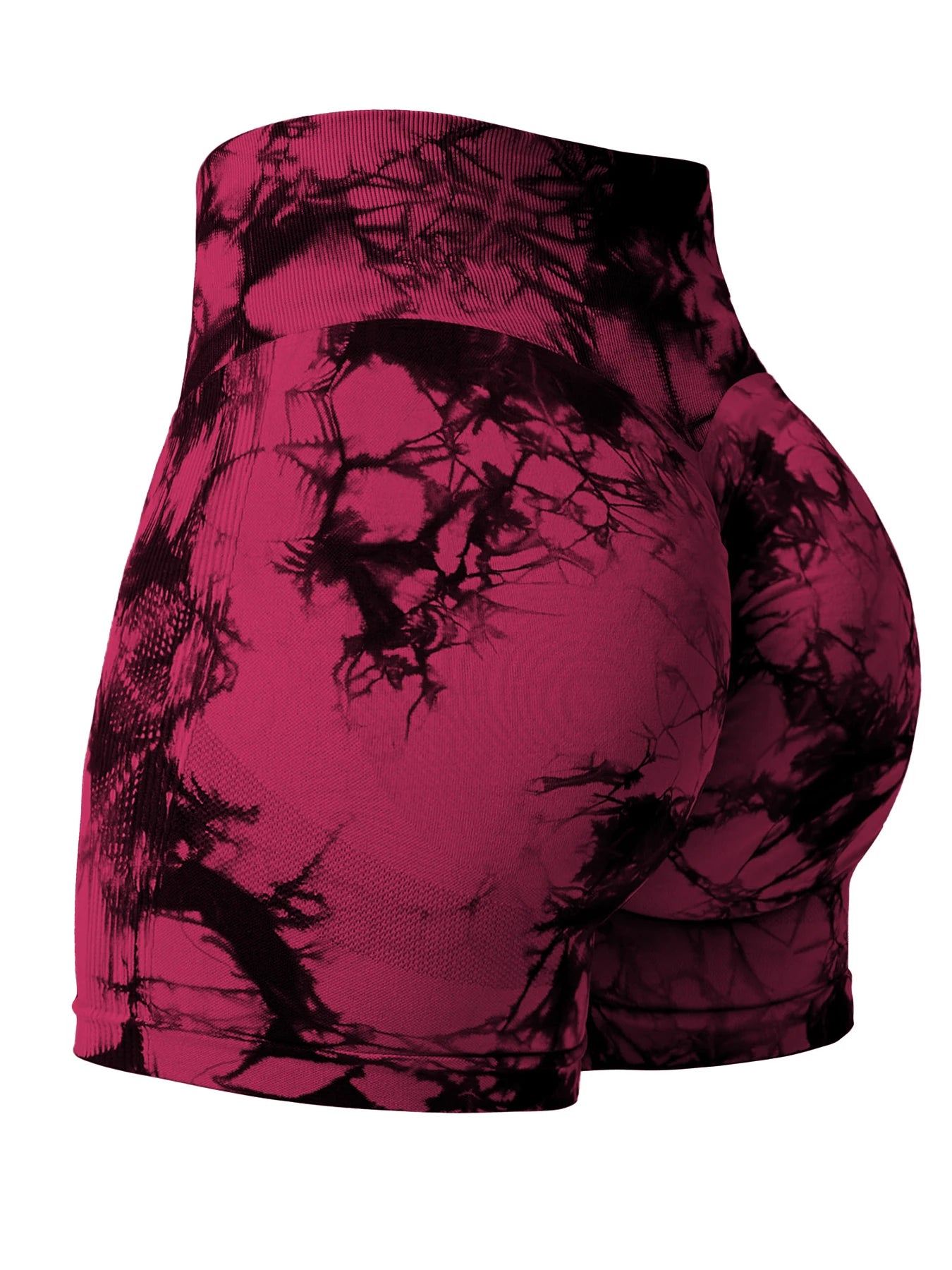 Tie Dye Shorts Woman Fitness Seamless Butt Lifting Shorts One Pieces Activewear Running Outdoors