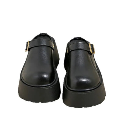 Thick Slippers Casual Shoes 1 Slip-on Baotou Half Slip-on Shoes