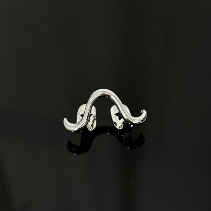 Romantic Silver Color Glossy Wave Teeth Grillz Hip Hop Curve Zircon Tooth Caps Gold Zircon Silver Zircon Gold Color Gold Zircon-Silver Zircon-Gold Color-Silver Color-