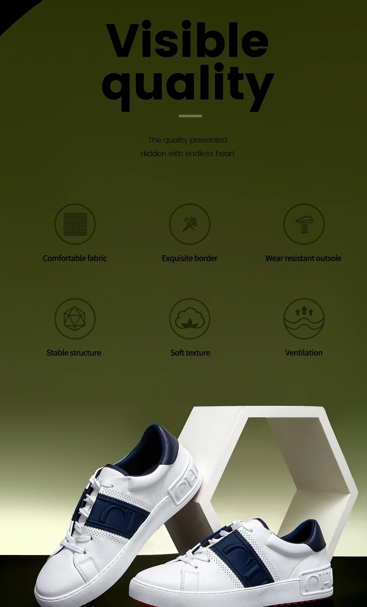 Women Casual Shoes White Flat Board Balance Technology Press Insole Comfort Sneakers