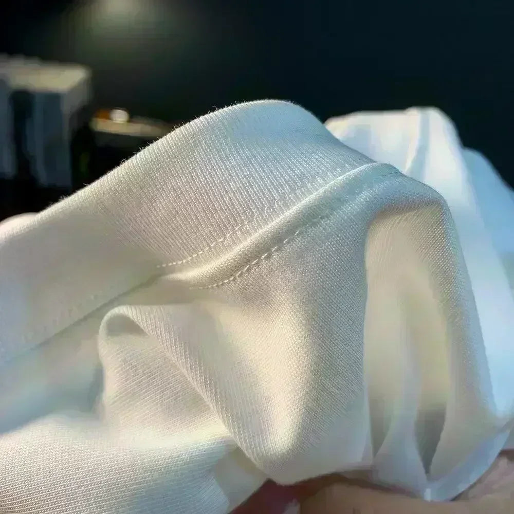 FUNNY GANGSTER GANGSTA HIP HOP HIPHOP GOLD TEETH HUSTLE T-Shirt Premium Quality Heavyweight Men's Streetwear Harajuku  Y2K Tops