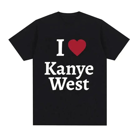 Funny Kanye West Meme T-Shirt Men's Vintage Fashion Hip Hop Rap Style Tshirt Men Women Short Sleeve T Shirt Streetwear