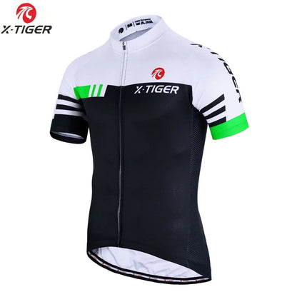X-TIGER Summer Short Sleeve Pro Cycling Jersey Mountain Bicycle Clothing Racing Bike Jerseys