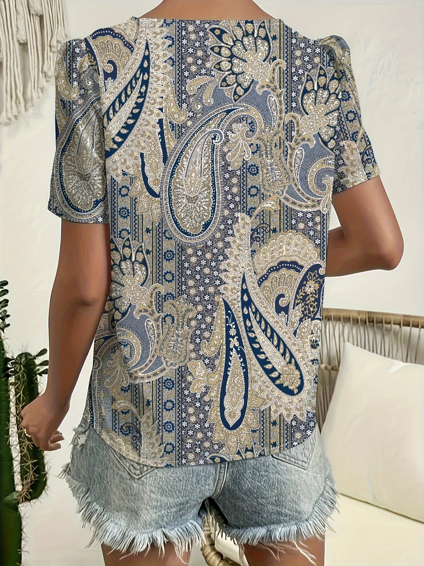 Temperament Blouse Casual Loose Woman Shirt Elegant Short Sleeve Blouse Weekday