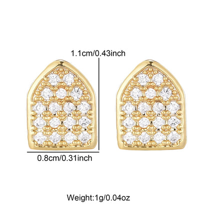 1PC Single Hip Hop Star Heart Pattern Teeth Grillz Removable Dental Grills Teeth Punk Teeth Caps
