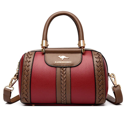 High Quality Leather Designer Shoulder Crossbody Bag New Ladies Messenger Bag