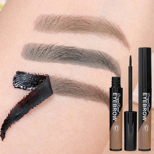 Black Brown Peel-off Eyebrow Gel Tint Makeup Waterproof Lasting Eye Brow Enhancers Liquid Easy Natural Brow Tattoo