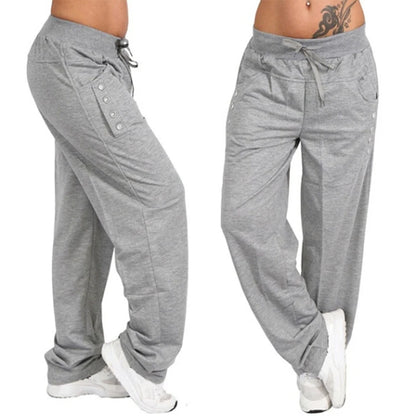 Loose Casual Pants Women Jogger Trousers Plus Size Women Leggings