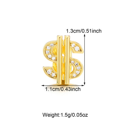 1PC Single Hip Hop Star Heart Pattern Teeth Grillz Removable Dental Grills Teeth Punk Teeth Caps
