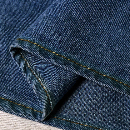 Women Denim Top Turtleneck Splice Puff Sleeve Shirts Loose Solid Pullovers Casual