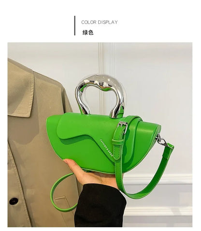 Solid Soft Shoulder Bag High Quality Bags for Women Hasp Interior Compartment Pu Women's Handbag