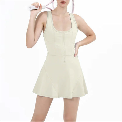 Women's Tracksuit Yoga Tennis Skirt Sets Short Sports Suit Gym Outfit Sexy Fitness Sportswear Golf Dress 2 Piece Workout Clothes