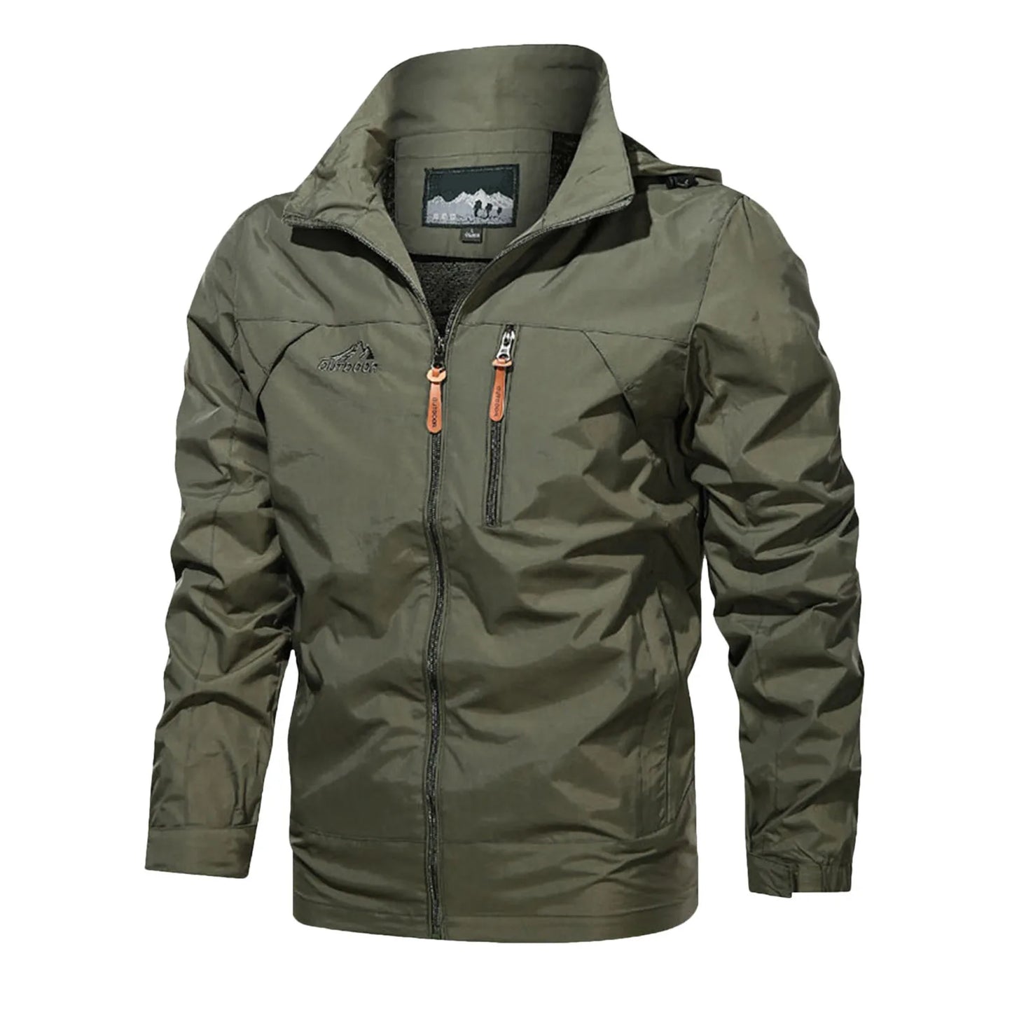 Men's Windbreaker Oversize Man Windproof Waterproof Jacket Rain Coat