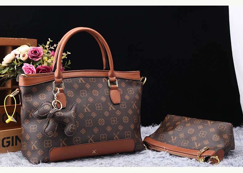 Light luxury brand women's bag fashionable, versatile and high-end handbag with large capacity