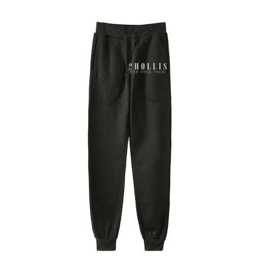 2hollis The Star Tour 2025 Merch SWEATPANTS pop print Unisex Casual Street Clothing
