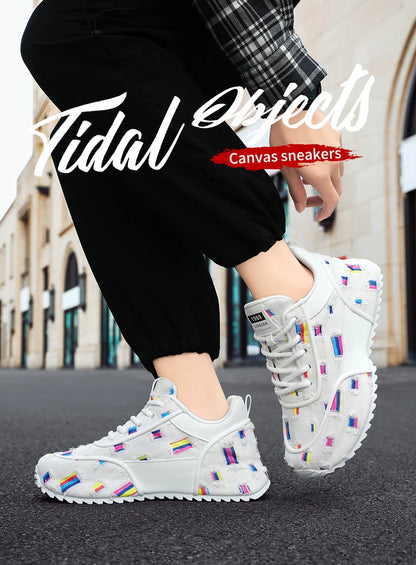 Men's casual, lightweight, breathable, comfortable, fashionable sports shoes