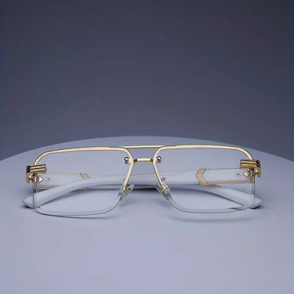 Populare Frameless Sun Glasses Male Female Classic Small Square Summer Traveling Shades