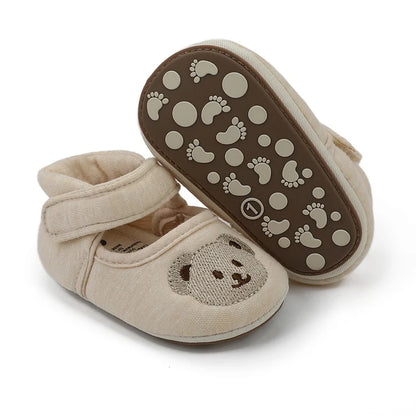 Cute Cartoon Bear Rabbit and Casual Baby Boys Shoes Baby Accessories 0-18 Months