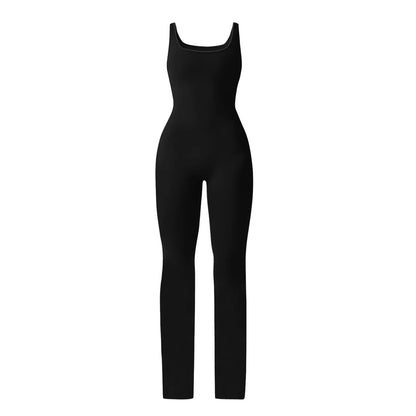 Sport Outfit For Woman Hollowed Out Back Onesie Lift Hip