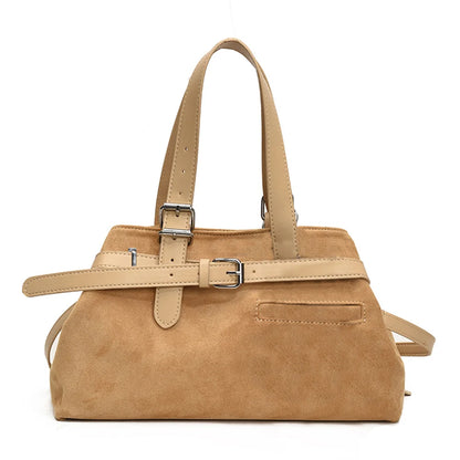 Women Retro Top Handle Bag PU Fashion Shoulder Satchel Work Bag