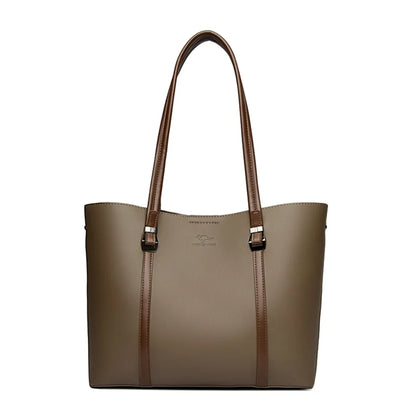 Luxury Shoulder Bags High-End Pu Leather Handbags Caual Tote