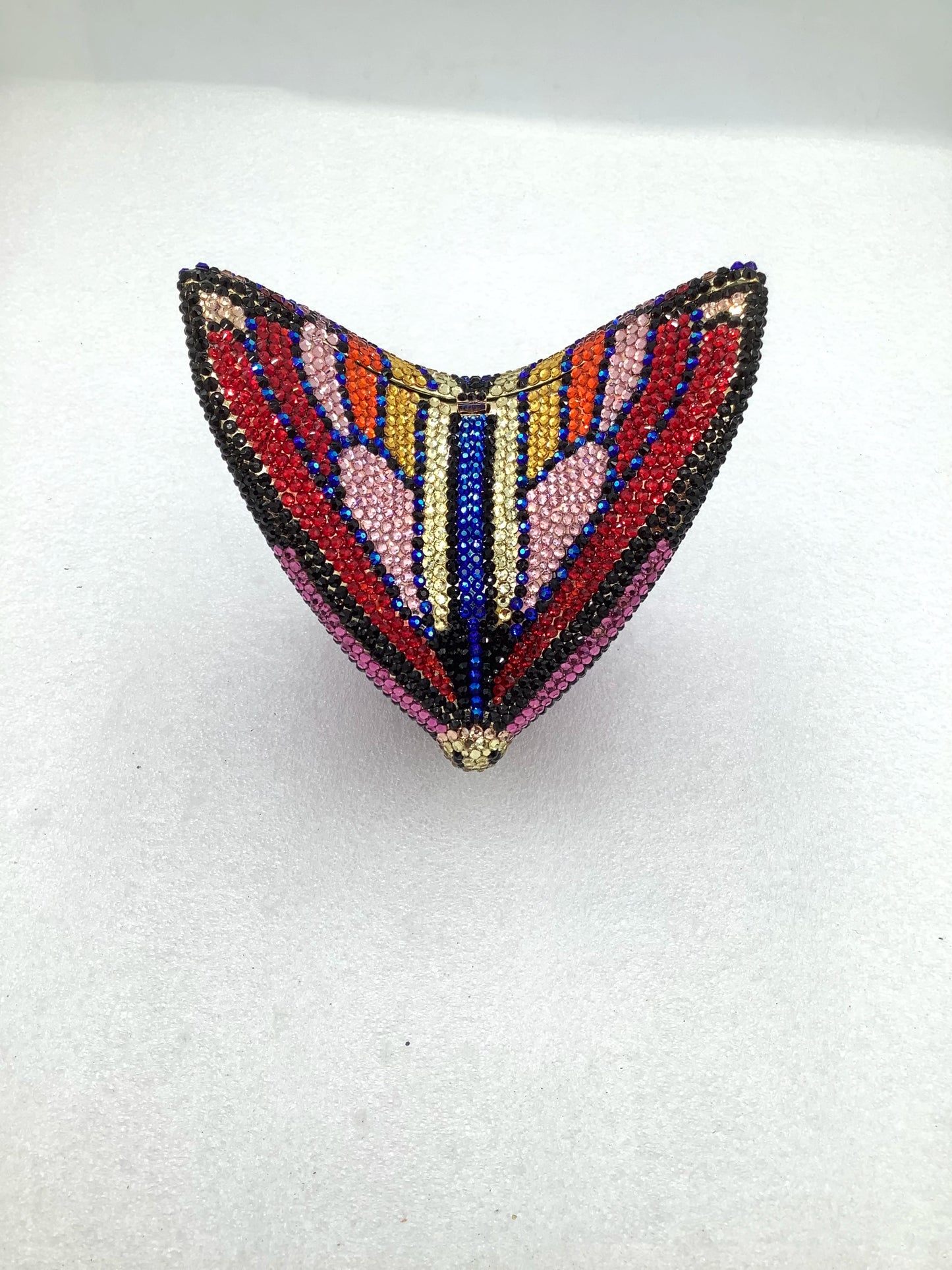 Women Butterfly Gems Evening Minaudiere Clutch Bags Women Crystals Purses and Handbags Bridal Wedding Purse Luxury Clutch Bag