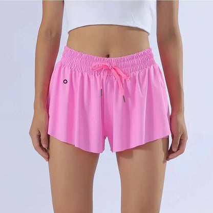 Flowy Athletic Shorts for Women Gym Yoga Workout Running Tennis Skirt Comfy Skort