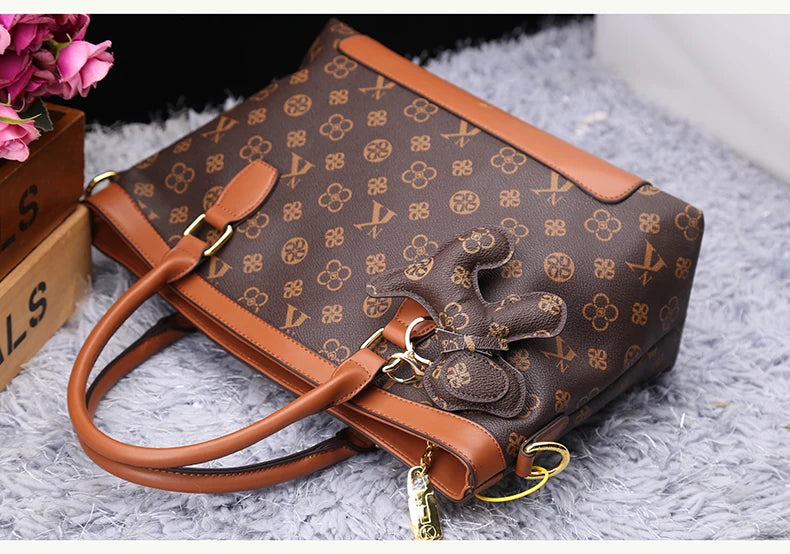 Light luxury brand women's bag fashionable, versatile and high-end handbag with large capacity