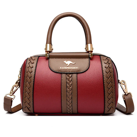 High Quality Leather Designer Shoulder Crossbody Bag New Ladies Messenger Bag
