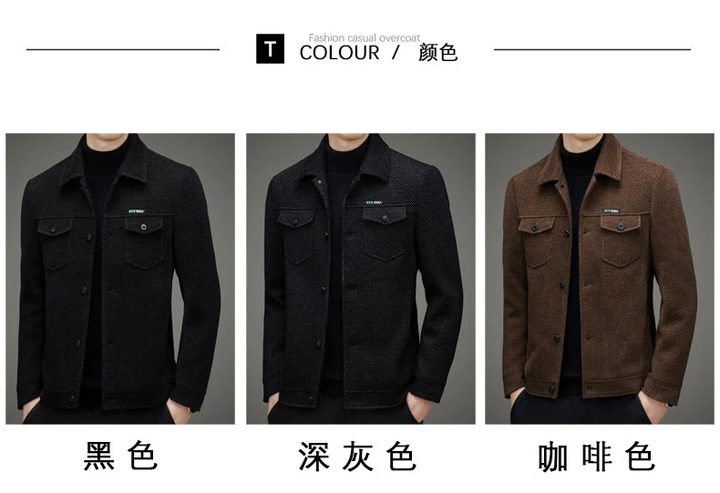 Casual Coat High Quality Lapel Trend Wear Top All