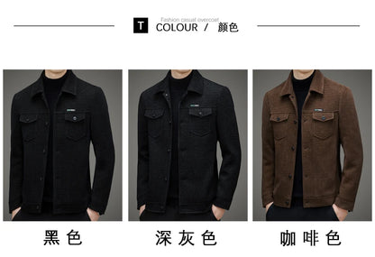 Casual Coat High Quality Lapel Trend Wear Top All